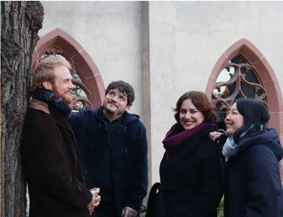 Nouvelle Saison culturelle 2026 - 2027 du Château de Germolles - Quatuor vocal KIMA Polyphonie du XIVe s. Nouvelle Saison culturelle 2026 - 2027 du Château de Germolles - Quatuor vocal KIMA Polyphonie du XIVe s.