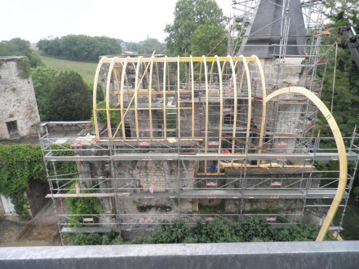 Travaux château